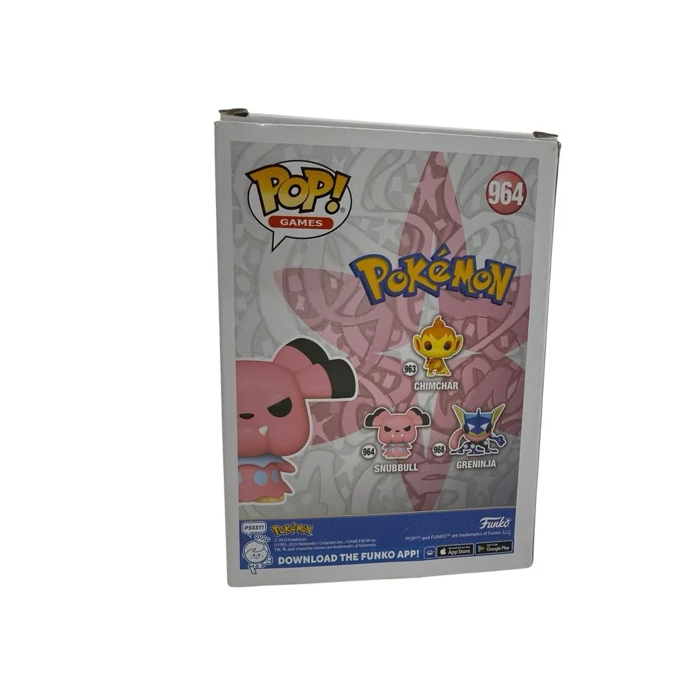 NEW Funko POP! Games Pokemon Snubbull # 964 Vinyl Figure Collectable